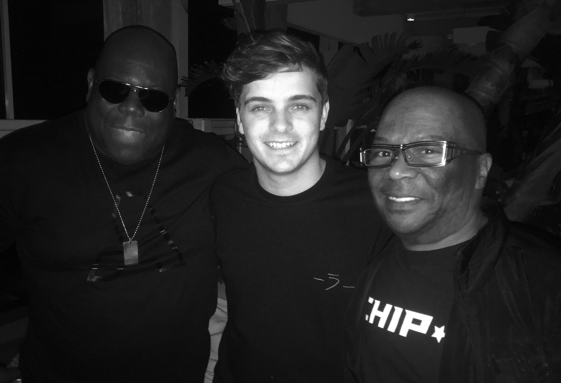 Carl Cox, Martin Garrix and Chip E.